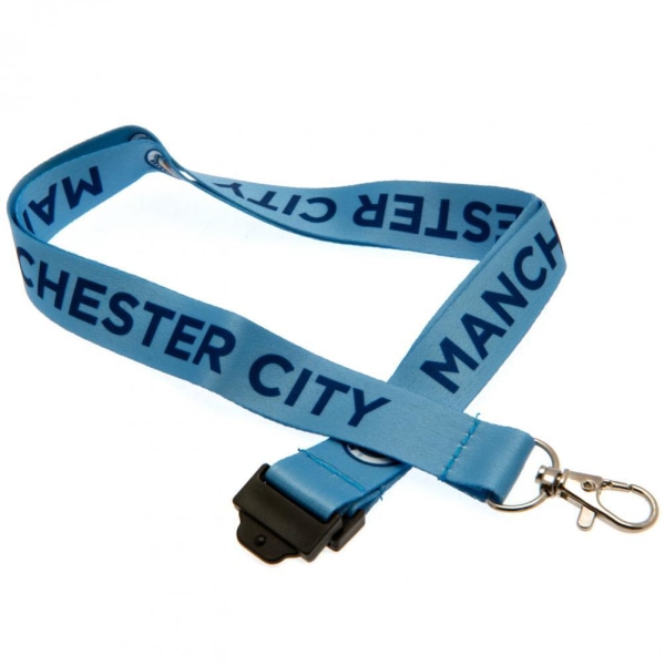 Manchester City FC Lanyard One Size Blå Blue One Size
