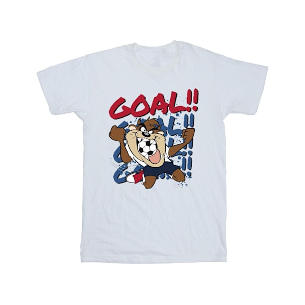 Looney Tunes Taz Goal Goal Goal T-shirt M Vit White M