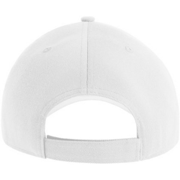 Atlantis Unisex Joshua 6 Panel Cap One Size Vit White One Size