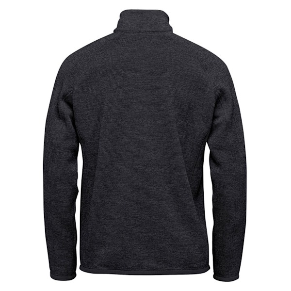 Stormtech Herr Avalante Pure Earth Hel Dragkedja Fleecejacka L Bla Black Heather L