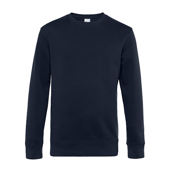 B&C Herr King Sweatshirt XL Marinblå Navy XL