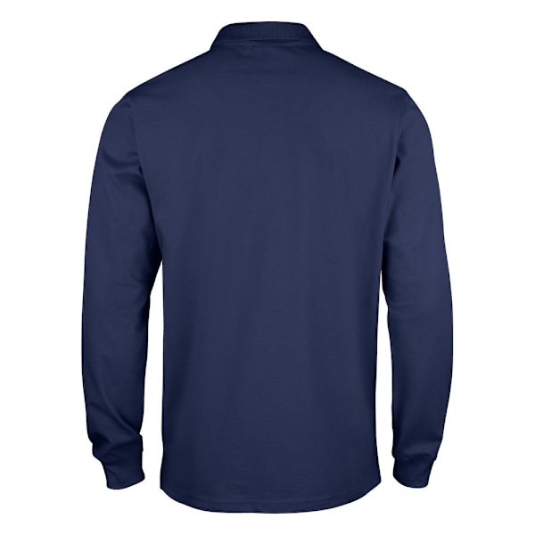 Clique Classic Lincoln Långärmad Poloskjorta Mörk Marinblå Dark Navy L