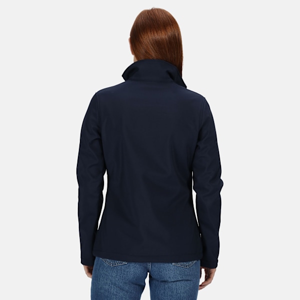 Regatta Womens/Ladies Ablaze 3 Layer Membrane Soft Shell Jacket Navy 18 UK