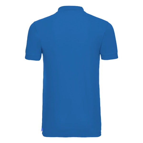 Russell Herr Stretch Kortärmad Polotröja M Azure Blå Azure Blue M
