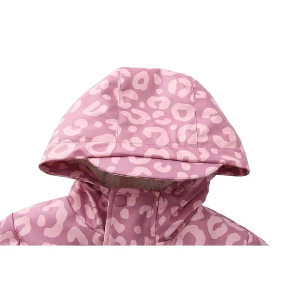 Gelert Barn/Kids Leopardmönstrad Regnrock 3-4 År Rosa Pink 3-4 Years