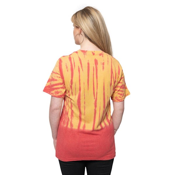 The Doors Unisex Adult Light My Fire Tie Dye T-Shirt S Orange Orange S