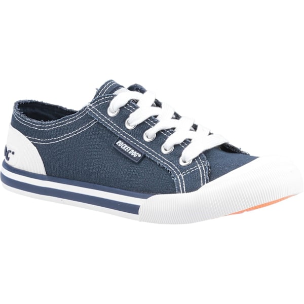 Rocket Dog Dam/Kvinnor Jazzin Skor 5 UK Marinblå/Vit Navy/White 5 UK