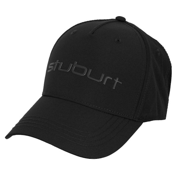 Stuburt Devon Logotyp Golfkeps Herr One Size Svart Black One Size