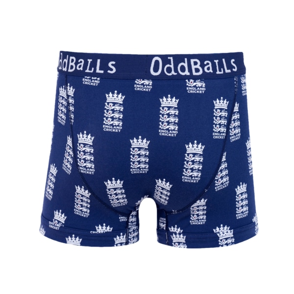 OddBalls Herr England Cricket Boxer S Blå/Vit Blue/White S