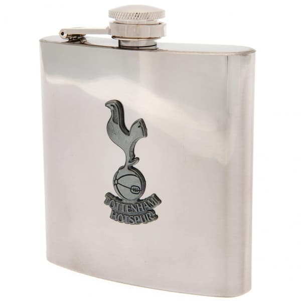 Tottenham Hotspur FC Hip Flask One Size Silver Silver One Size