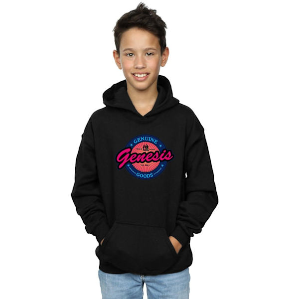 Genesis Boys Neon Logo Hoodie 12-13 år Svart Black 12-13 Years