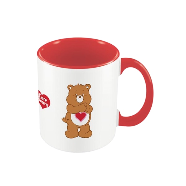 Care Bears Live Laugh Hug Inner Two Tone Tenderheart Bear Mug O Red/White One Size