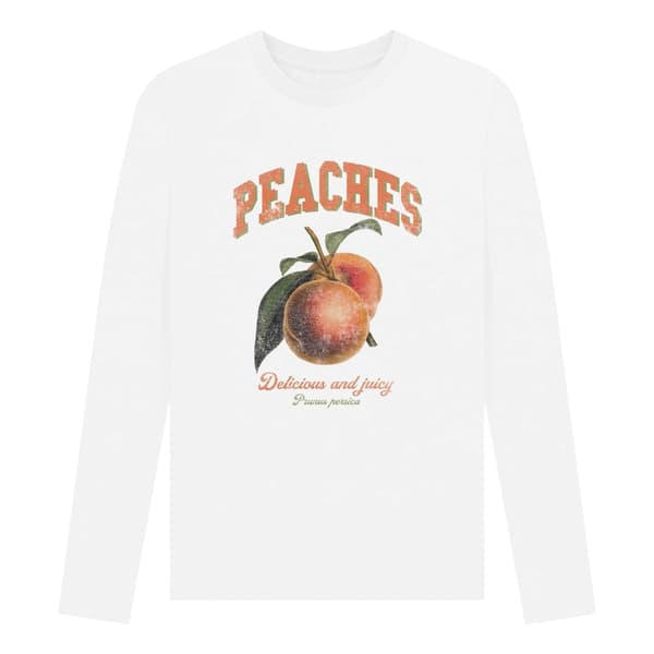 Apoh Unisex Vuxen Julshopping Edvard Munch Långärmad White M