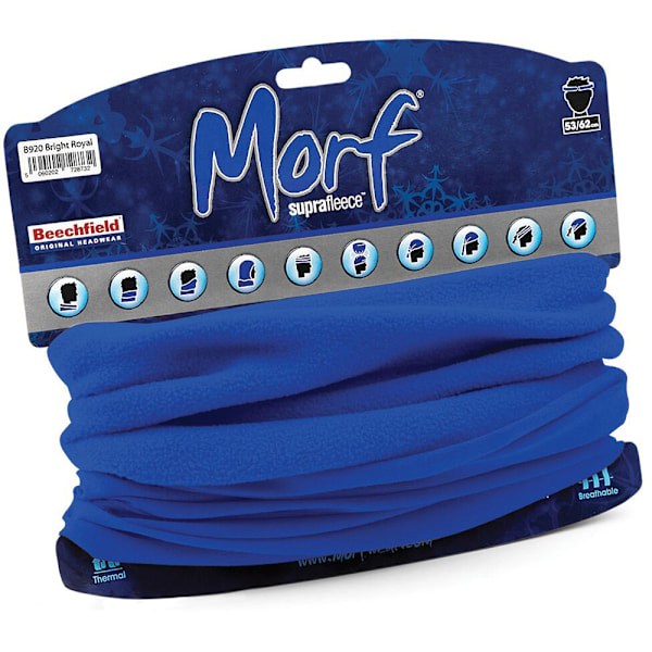 Beechfield Dam/Kvinnor Multi-use Suprafleece Morf En Storlek Br Bright Royal One Size