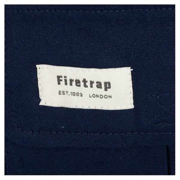 Firetrap Cargo Shorts för män L Marinblå Navy L