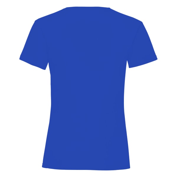 Superman Dam/Ladies Logotyp T-shirt S Blå Blue S