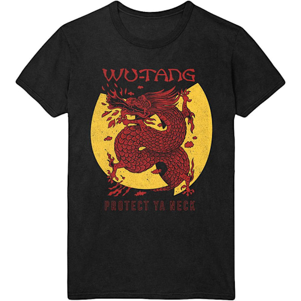 Wu-Tang Clan Unisex Inferno T-shirt S Svart Black S