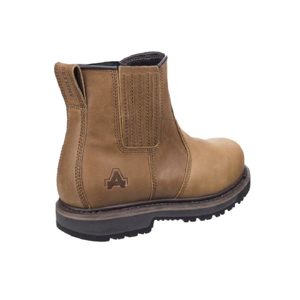 Amblers Safety Worton Lädersäkerhetskängor för Herr 6 UK Tan Tan 6 UK