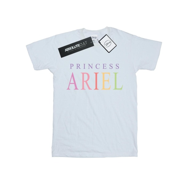 Disney Girls Den lilla sjöjungfrun Ariel Grafisk T-shirt i bomull 12 White 12-13 Years