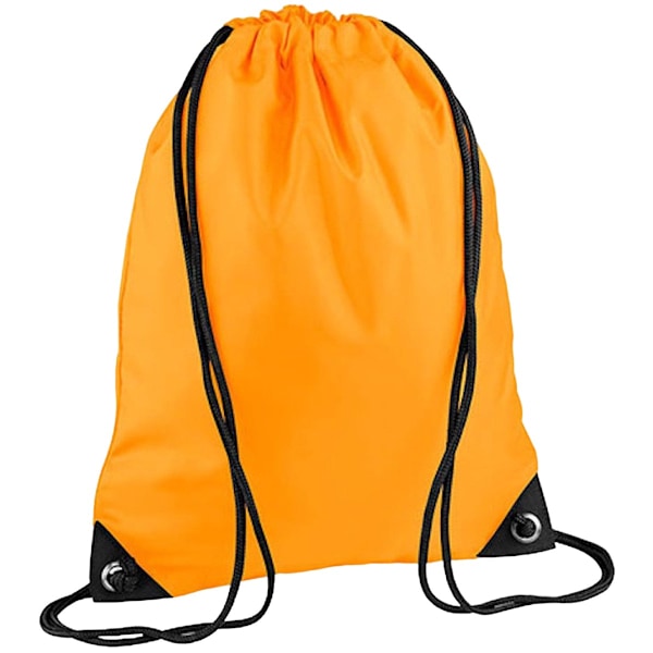 Bagbase Premium Gymsac Vattentålig Väska (11 Liter) One Size Fluoresent Orange One Size