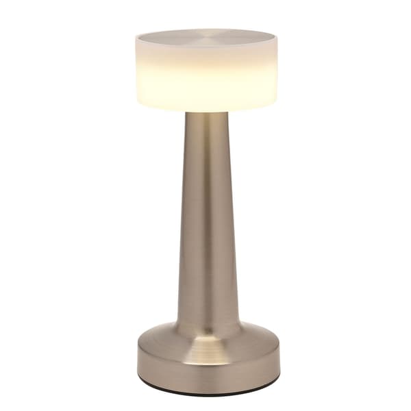 Hestia Silver USB LED Bordslampa med Touchfunktion En Storlek Silver Silver One Size