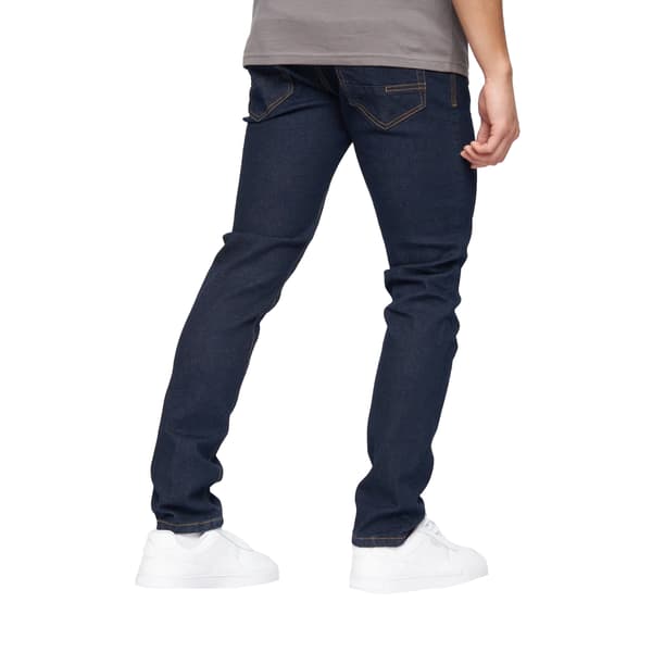 Crosshatch Herr Buraca Slim Jeans 40S Indigo Indigo 40S