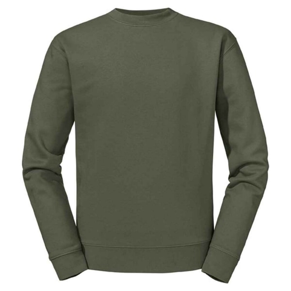Russell Mens Authentic Sweatshirt L Olivgrön Olive Green L