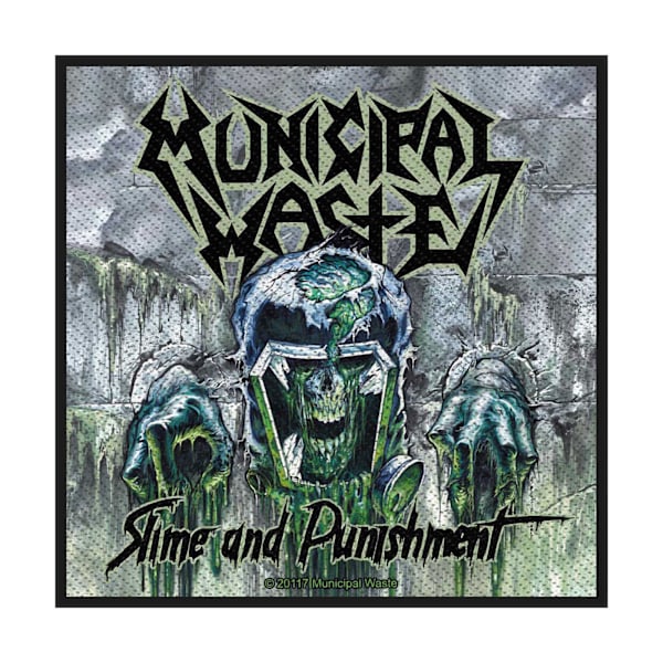 Municipal Waste Slime And Punishment Patch En Storlek Flerfärgad Multicoloured One Size