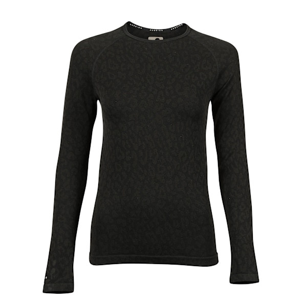 Aubrion Dam/Kvinnors Balance Seamless Top M Svart Black M