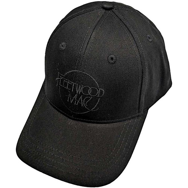 Fleetwood Mac Unisex Klassisk Logotyp Basebollkeps En Storlek B Black One Size