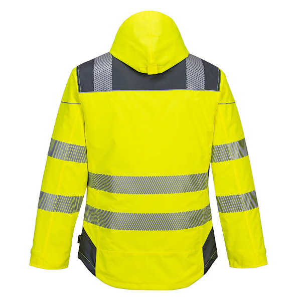 Portwest Herr PW3 Hi-Vis Vinterjacka 3XL Gul/Grå Yellow/Grey 3XL