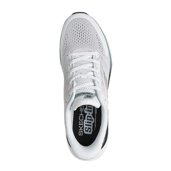 Skechers Herr Glide step Vortex Träningsskor 7 UK Vit/Svart White/Black 7 UK