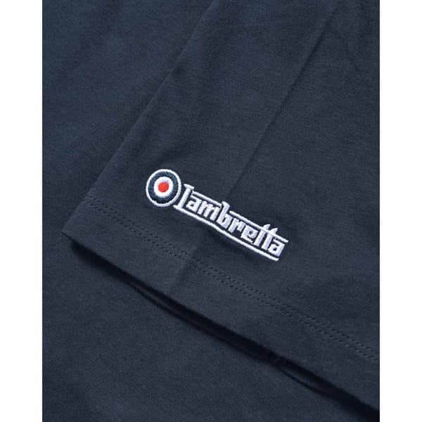 Lambretta Herr Scooter T-Shirt S Marinblå Navy S