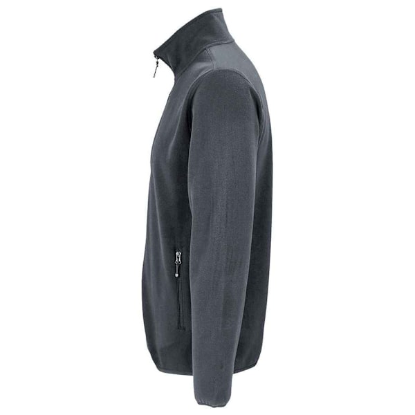 SOLS Herr Factor Återvunnen Fleecejacka XXL Charcoal Charcoal XXL