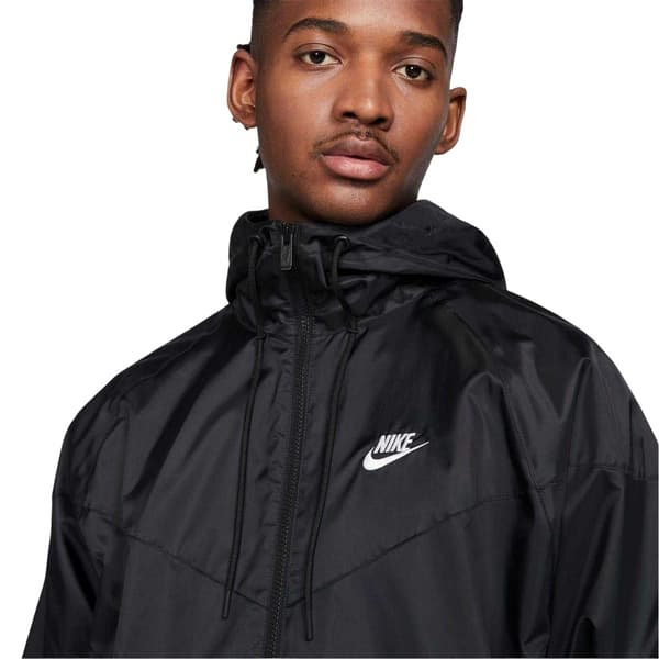 Nike Windrunner Jacka för män L Svart/Vit Black/White L