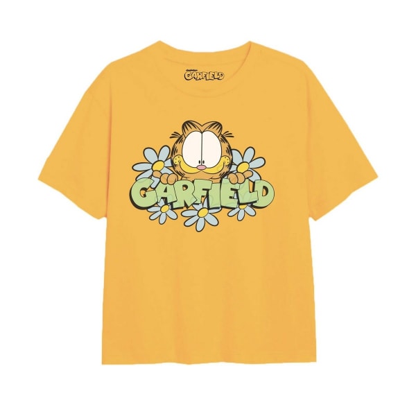 Garfield Girls Power Flower T-shirt 10-12 år Daisy Yellow Daisy Yellow 10-12 Years