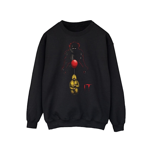 It Dam/Damer Pennywise Shadow Sweatshirt XL Svart Black XL