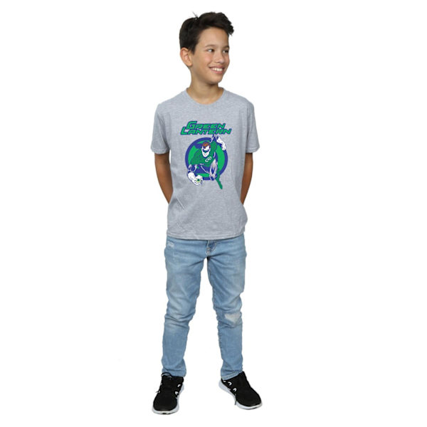 DC Comics Boys Green Lantern Leap T-Shirt 12-13 år Sports Grå Sports Grey 12-13 Years