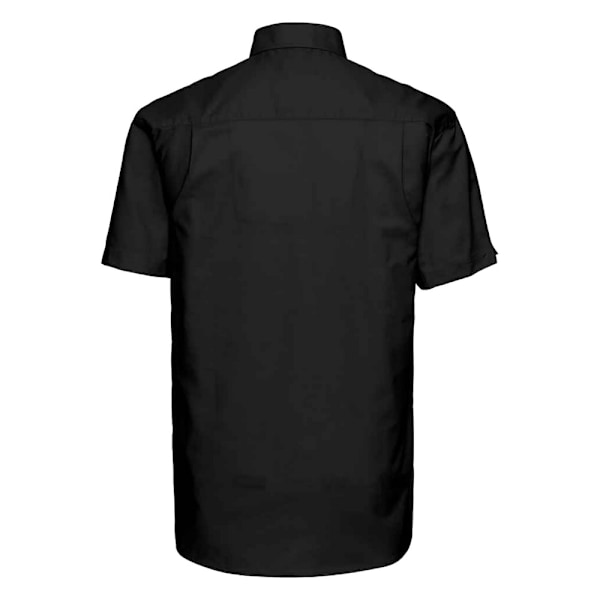 Russell Collection Herr Oxford Skjorta 15in Svart Black 15in