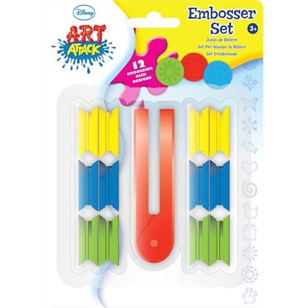 Art Attack Präglingsstämpel (12-pack) En Storlek Flerfärgad Multicoloured One Size