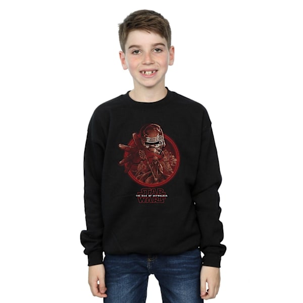 Star Wars: The Rise of Skywalker Pojkar Knights Of Ren Sweatshirt Black 3-4 Years