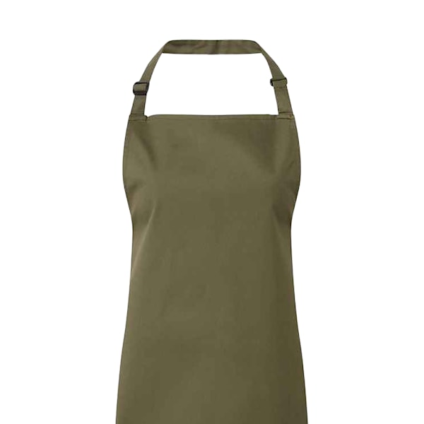 Premier Unisex Vuxen Färgad Hel Förkläde Storlek One Olive Olive One Size