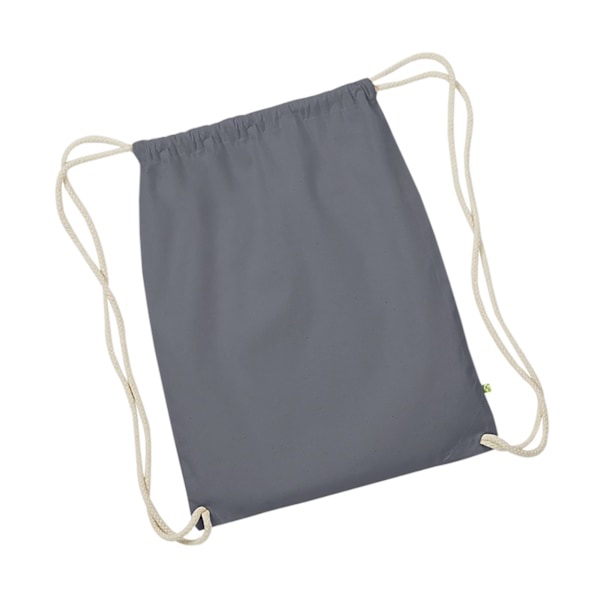 Westford Mill EarthAware Organic Gymsac One Size Graphite Grey Graphite Grey One Size
