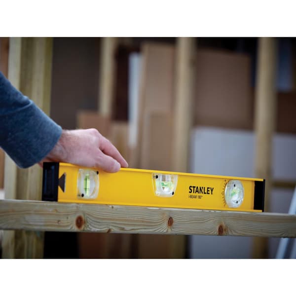 Stanley Hand Tools Pro-180 I-balk Nivå 60cm 3 libeller Multi Colou Multi Colour 60cm 3 vial