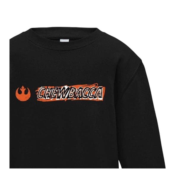 Star Wars Barn/Kids Chewbacca Tröja 9-10 År Svart Black 9-10 Years