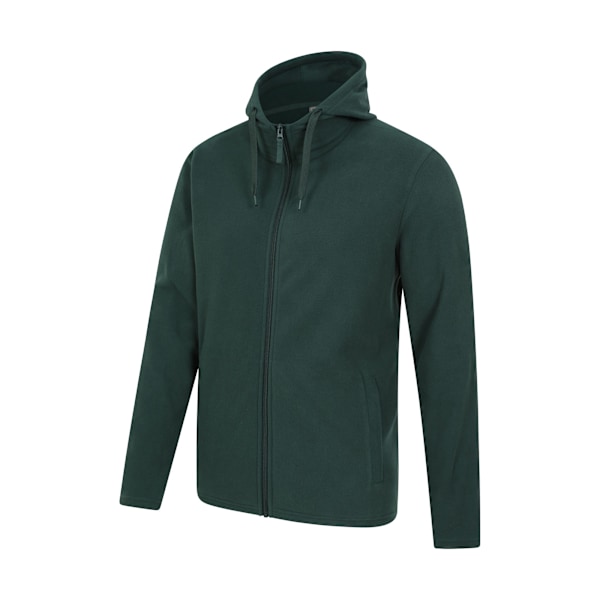 Mountain Warehouse Herr Camber Fleece Full Zip Hoodie XXS Mörk Dark Green XXS