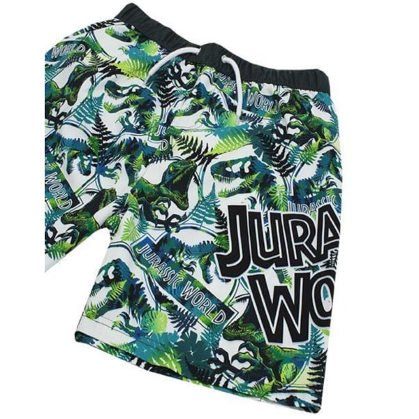 Jurassic World Boys Dinosaur Badshorts 10-11 år Grön Green 10-11 Years