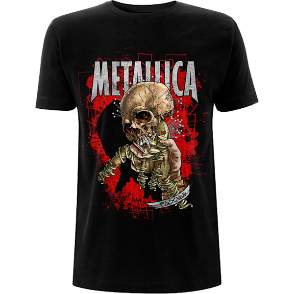 Metallica Unisex Adult Fixxxer Redux T-Shirt M Svart Black M