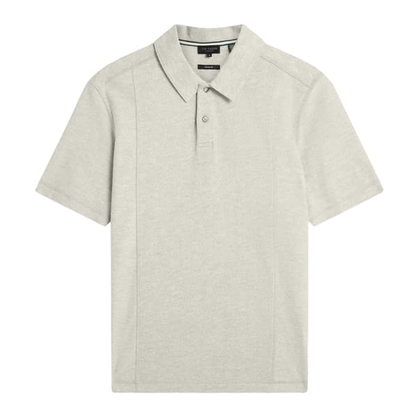 Ted Baker Herr Panpolo Bone Pikétröja L Ljusgrå Light Grey L