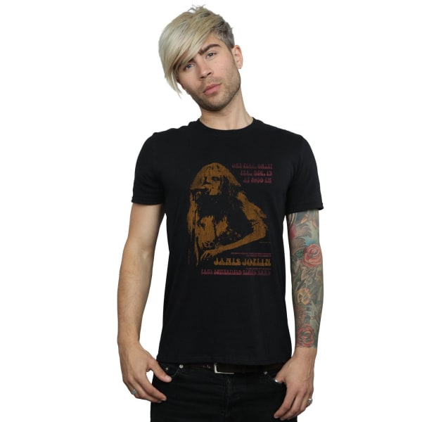 Janis Joplin Herr Madison Square Garden T-shirt XL Svart Black XL